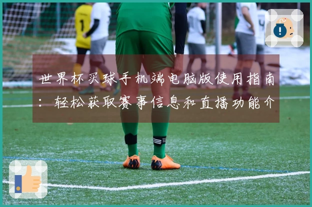 世界杯买球手机端电脑版使用指南：轻松获取赛事信息和直播功能介绍